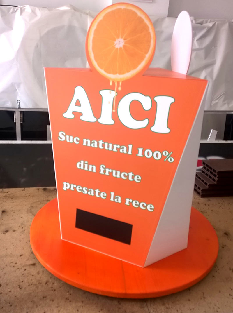 Display pos fresh de portocale